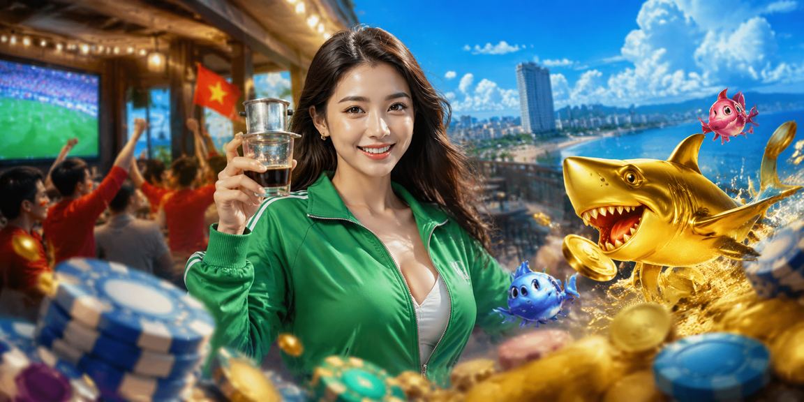 Người dùng tại Vũng Tàu nhâm nhi cà phê buổi sáng và xem phân tích kèo bóng đá trên điện thoại